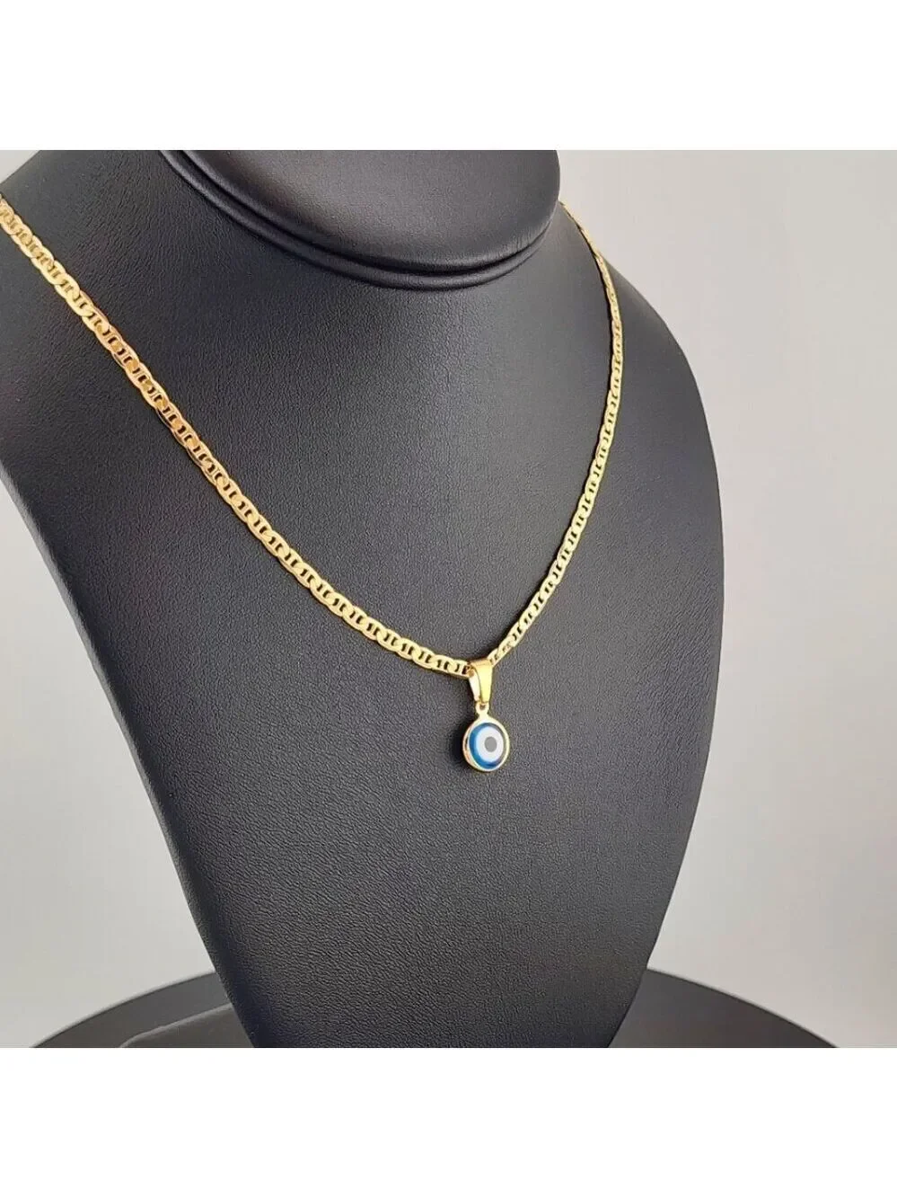Just Dropped: Baby Blue Evil Eye Brazilian Beauty – 18K Gold Filled